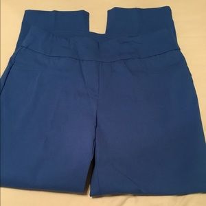 NWT Ruby Rd Blue Contour Waistband Slimmin…